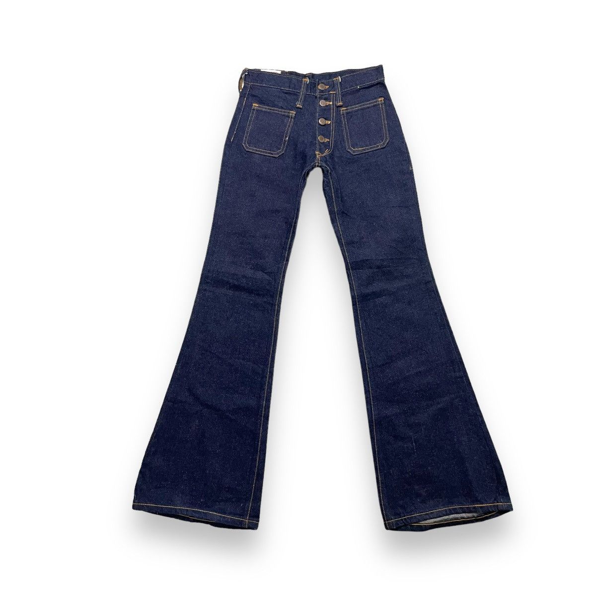 🇯🇵 VINTAGE SAVAGE GEORGE CUSTER & CO BELL BOTTOM FLARE JEANS