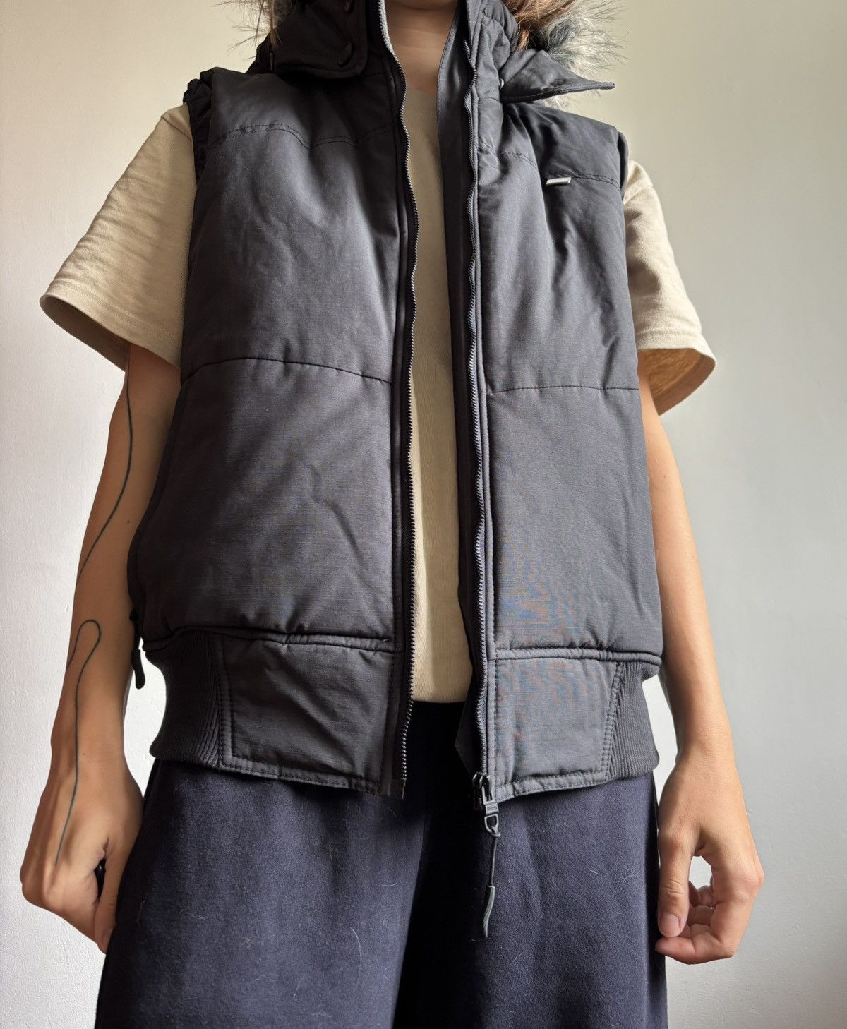 Bench Vintage Y2K bench faux fur puffer vest opium Size M / US 6-8 / IT 42-44 - 5 Thumbnail
