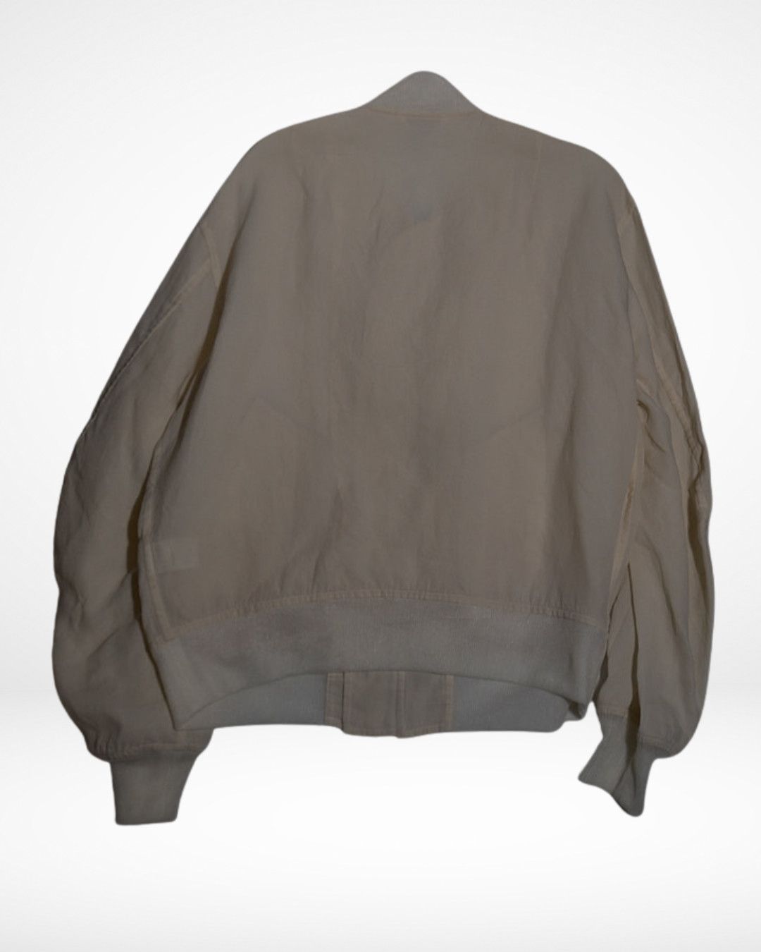 Auralee SS20 Muslin Silk Bomber Jacket Sample Size US L / EU 52-54 / 3 - 8 Thumbnail