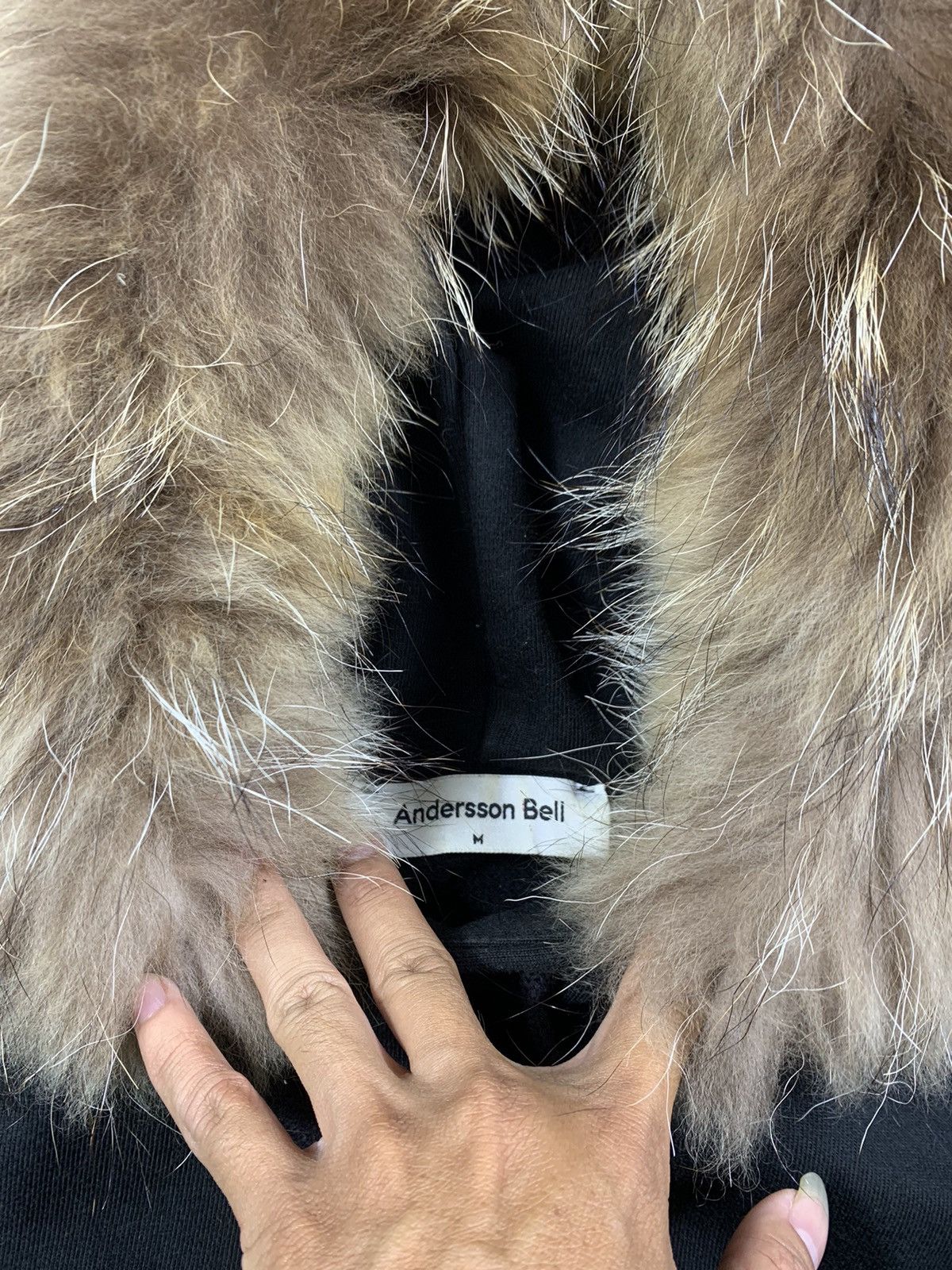 If Six Was Nine × Japanese Brand × Le Grande Bleu (L.G.B.) Andersson Bell fall winter Faux Fur Hoodie y2k Style Size US M / EU 48-50 / 2 - 4 Thumbnail