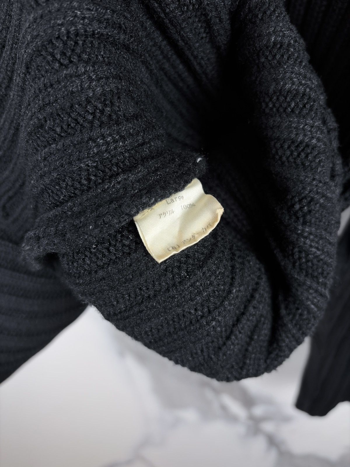Undercover AW98 Undercover Balaclava Scuba Mask Knit Sweater Hoodie Size US L / EU 52-54 / 3 - 7 Thumbnail