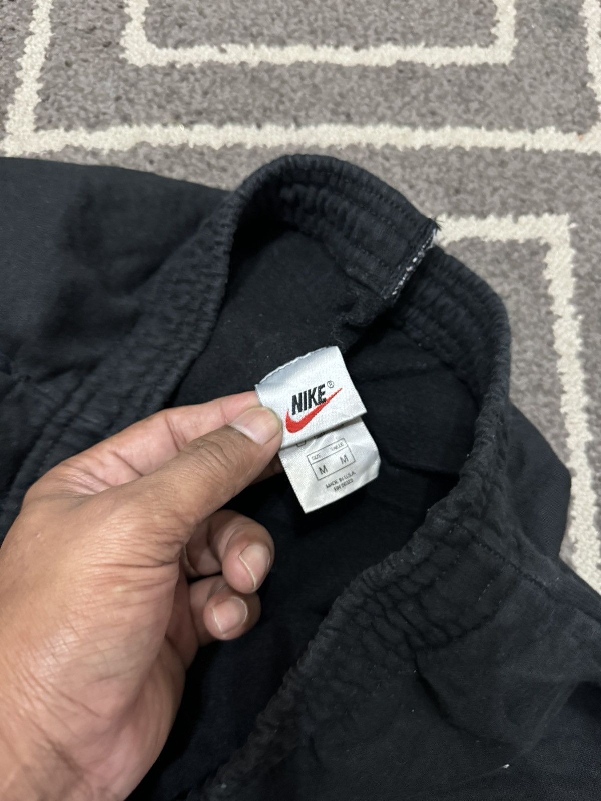 Nike × Vintage VINTAGE NIKE MADE IN USA JOGGER PANTS Size US 34 / EU 50 - 2 Thumbnail