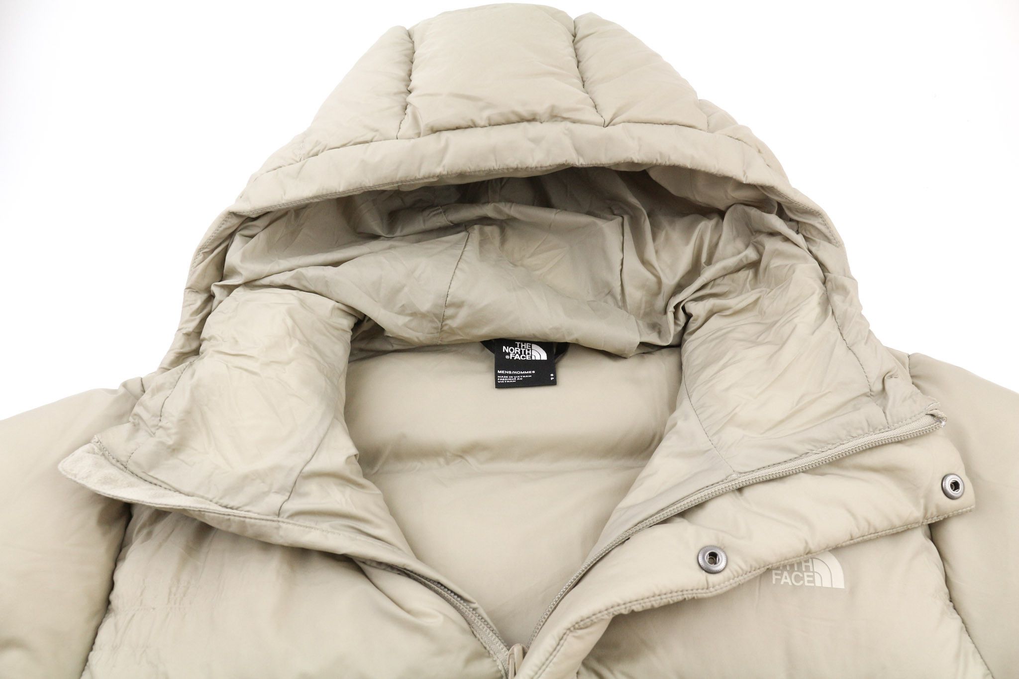 The North Face NF0A5GDF S Hooded 700 Down Light Brown Lined Jacket 79758 Size US S / EU 44-46 / 1 - 5 Thumbnail