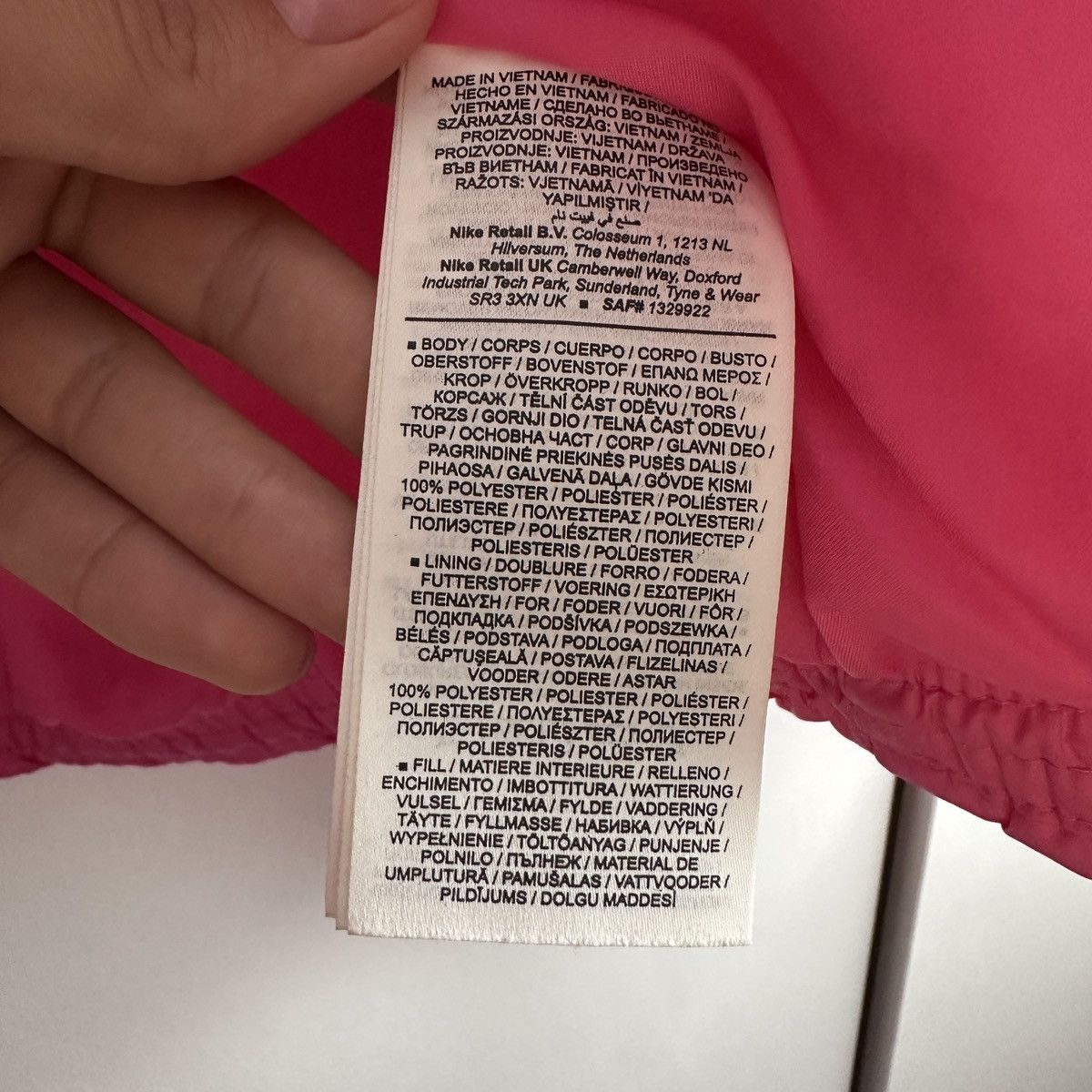 Nike pink jacket Nike size M Size M / US 6-8 / IT 42-44 - 4 Thumbnail