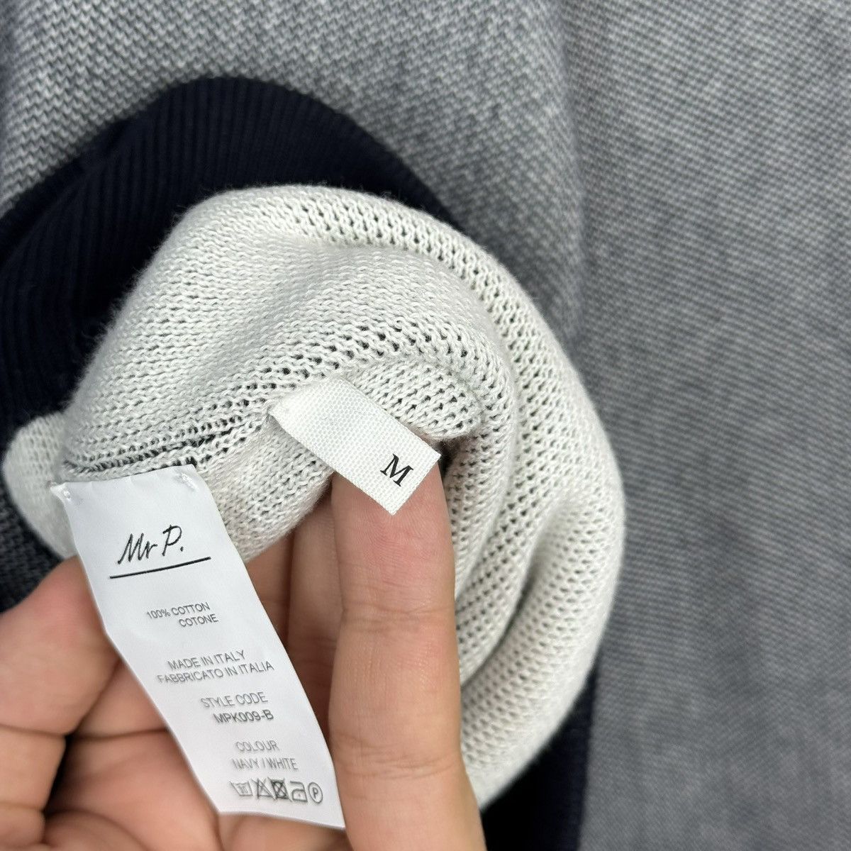 Mr P. Luxury Mr Porter Wool Knit Crewneck Sweater Size M Size US M / EU 48-50 / 2 - 7 Thumbnail