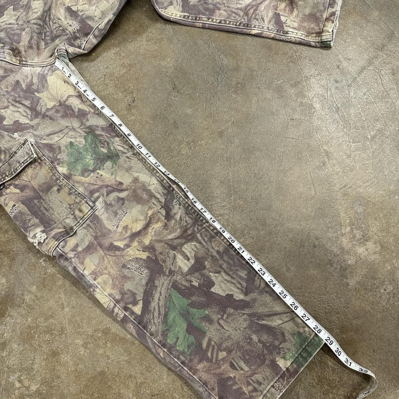Wrangler Y2K Wrangler Faded Purple Camo Wide Leg Pants 36 x 29 Size US 36 / EU 52 - 3 Thumbnail
