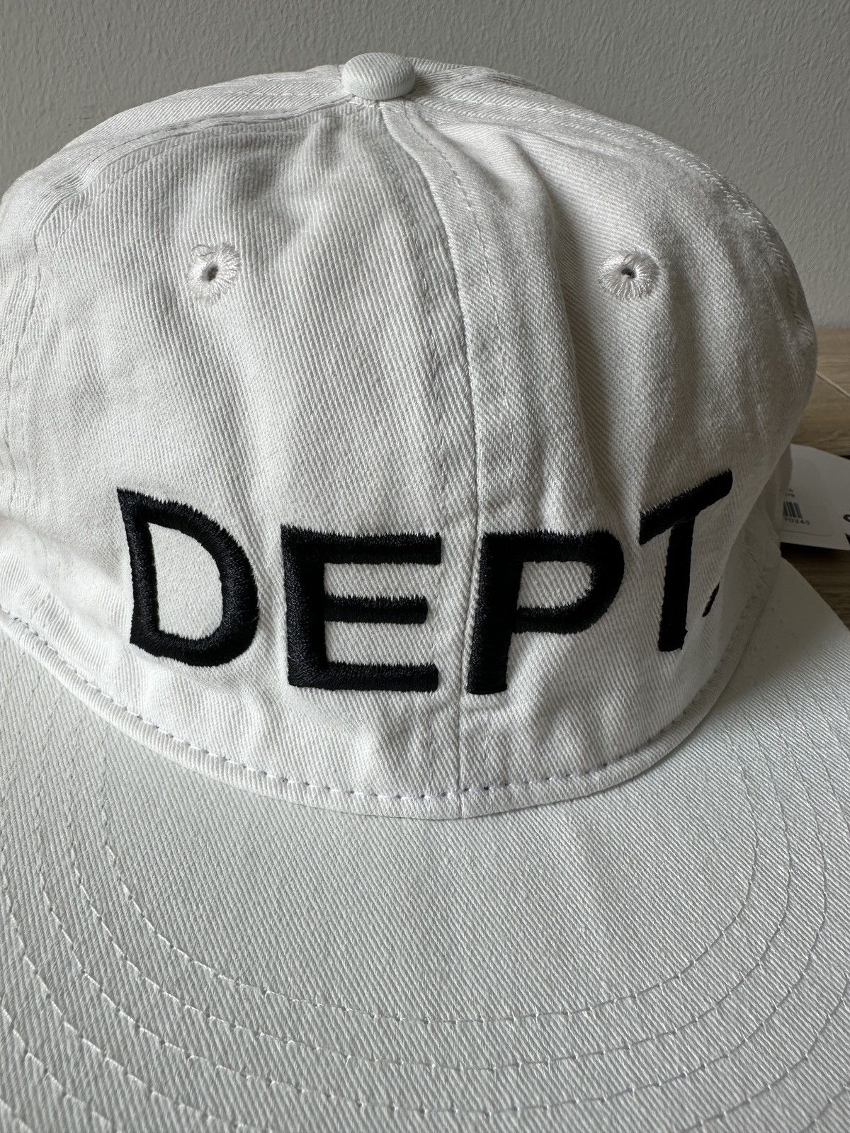 Gallery Dept. Gallery Dept. Logo Embroidered Hat White Size ONE SIZE - 2 Thumbnail