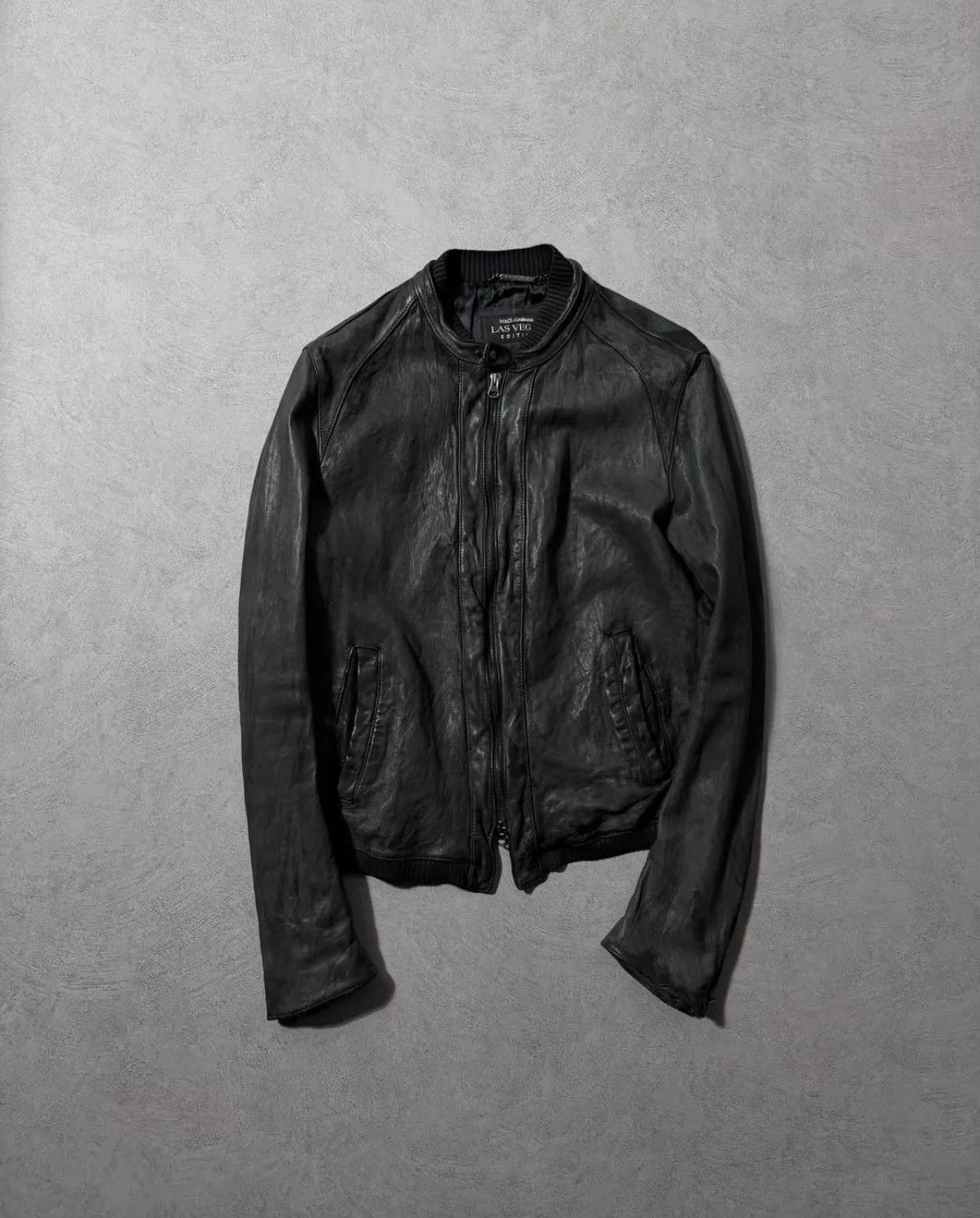 Dolce & Gabbana Dolce&Gabbana Vintage Washed Lambskin Blade Cut Jacket XL Size US M / EU 48-50 / 2 - 1 Thumbnail