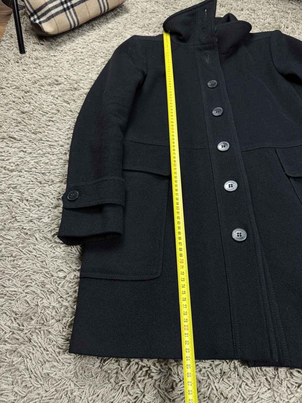Burberry Wool coat trench Burberry original streetwear luxury item Size M / US 6-8 / IT 42-44 - 8 Thumbnail