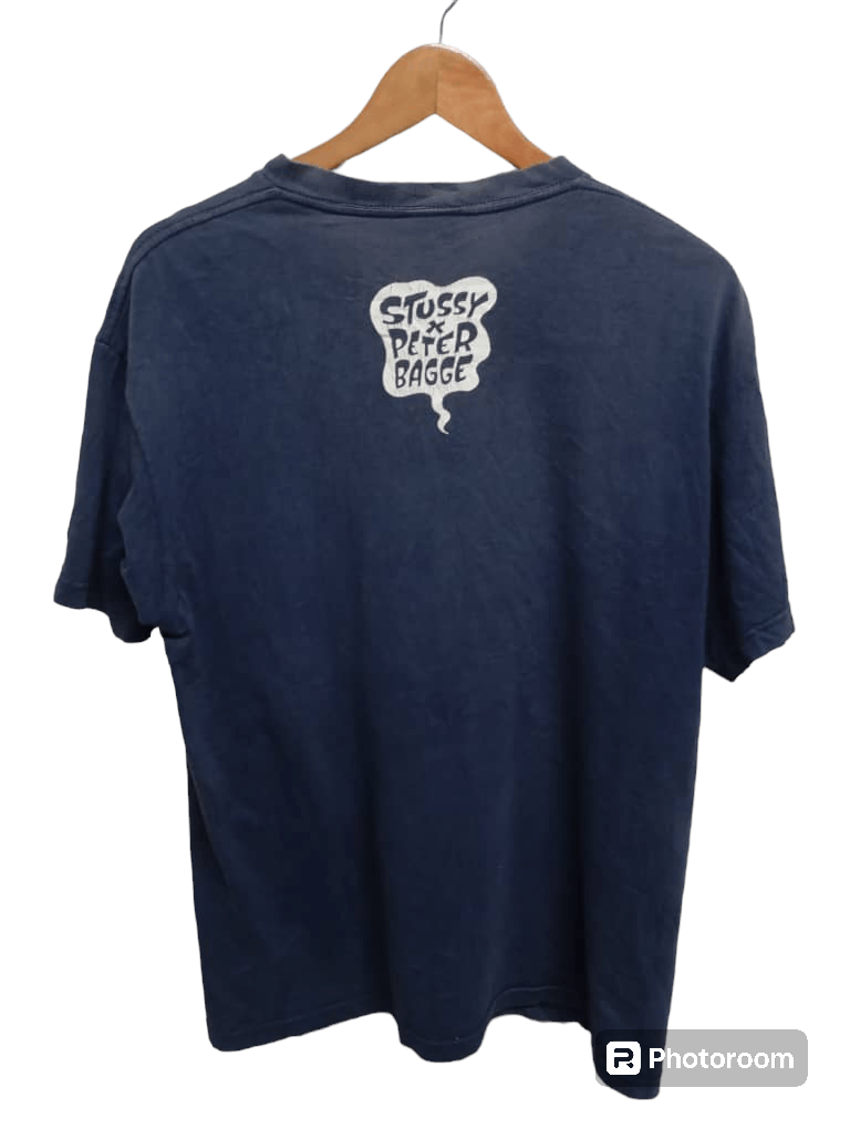 Band Tees × Stussy × Vintage Vintage faded Stussy x Peter Bagge Size US L / EU 52-54 / 3 - 2 Thumbnail