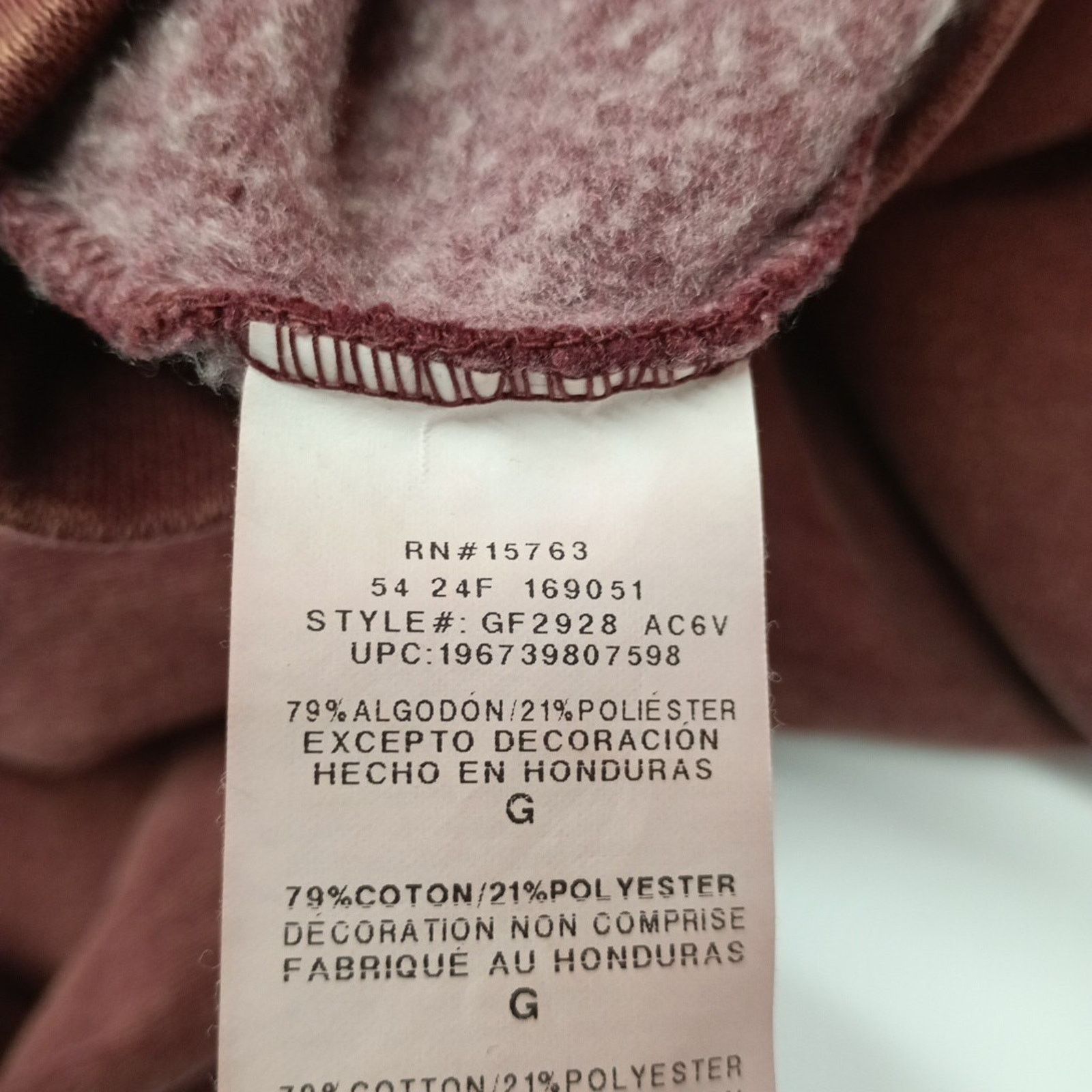 Champion Champion Full Zip Mockneck Sweatshirt Maroon Size L Large Size US L / EU 52-54 / 3 - 8 Thumbnail
