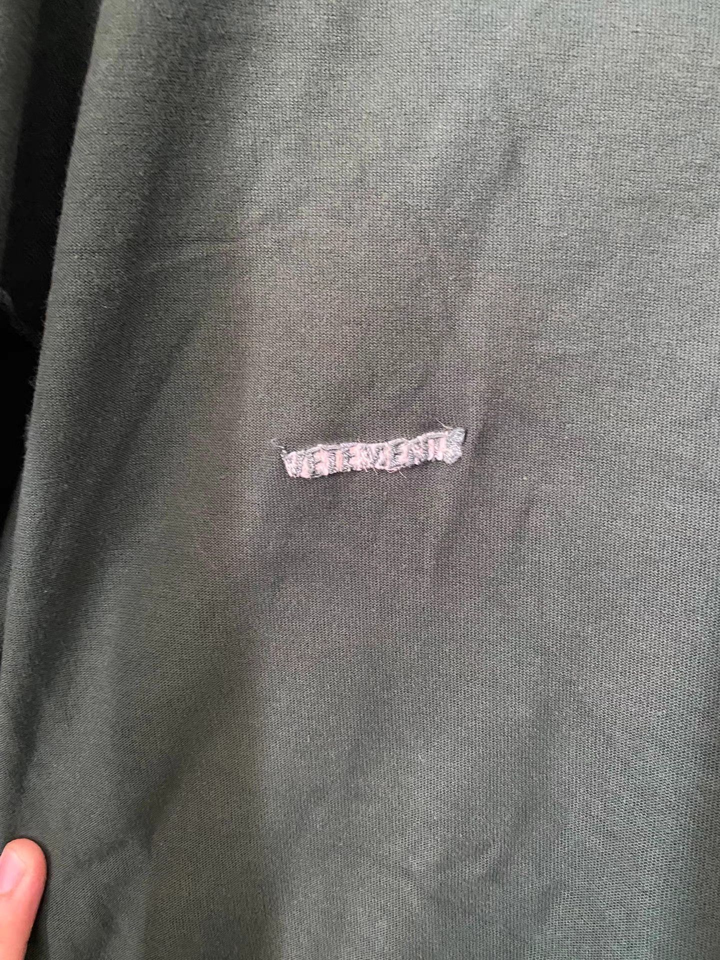Vetements Vetements Logo Patch Long Sleeve Sweatshirt Size US S / EU 44-46 / 1 - 5 Thumbnail
