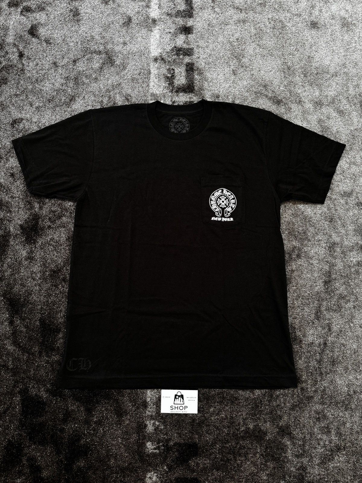 Chrome Hearts BRAND NEW CHROME HEARTS NEW YORK BLACK HORSESHOE T-SHIRT Size US L / EU 52-54 / 3 - 2 Thumbnail