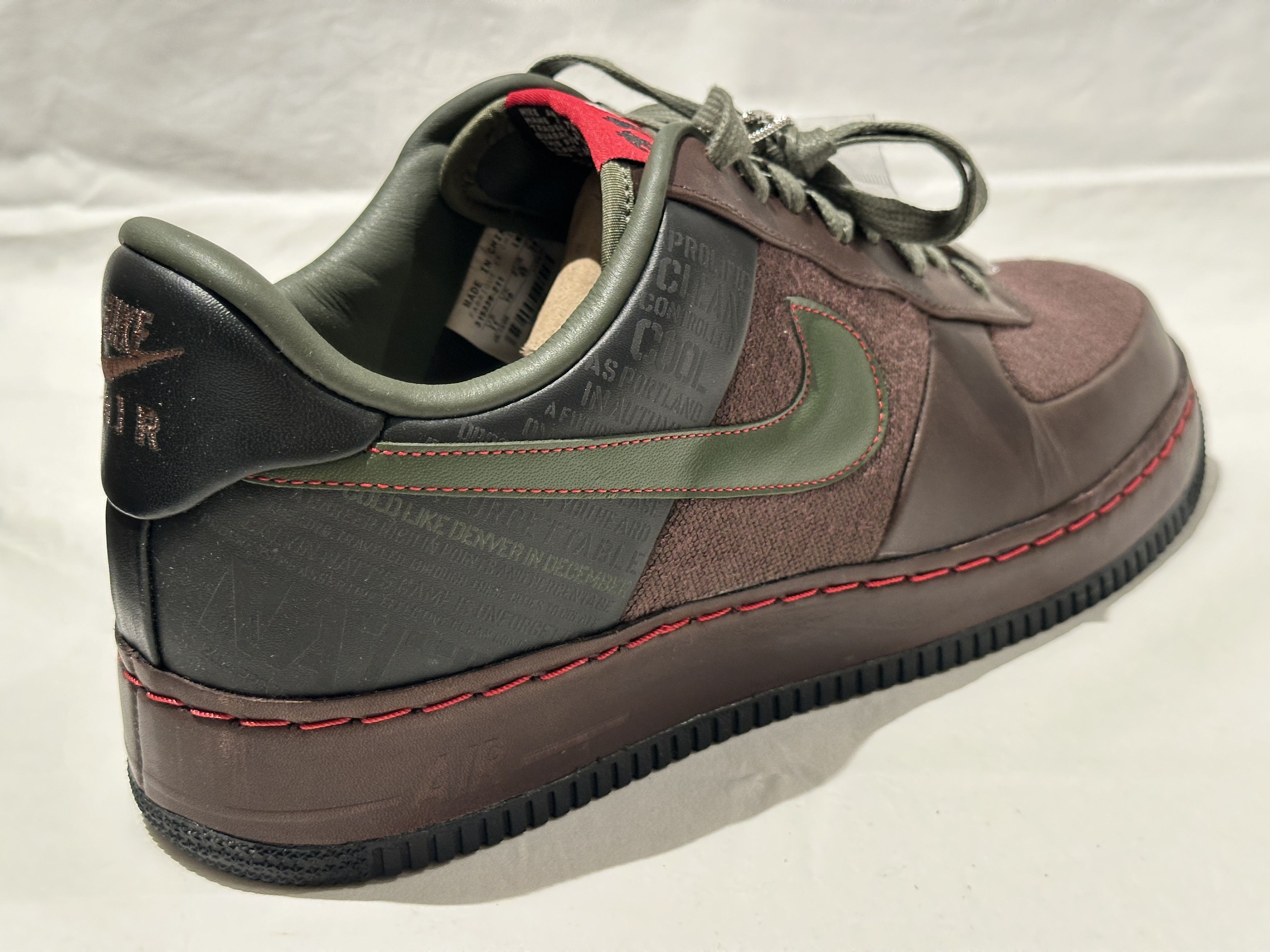 Nike BRAND NEW NIKE AIR FORCE 1 - 07 ORIGINAL SIX "NATT" SZ 11 Size US 11 / EU 44 - 10 Thumbnail