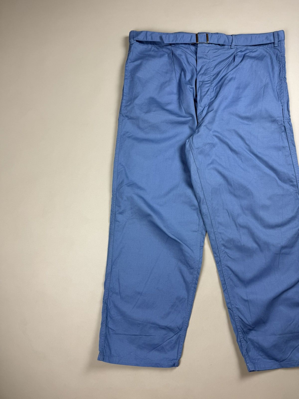 Le Laboureur Vintage German Air Force Military Fatigue Pants Trousers Size US 40 / EU 56 - 2 Thumbnail