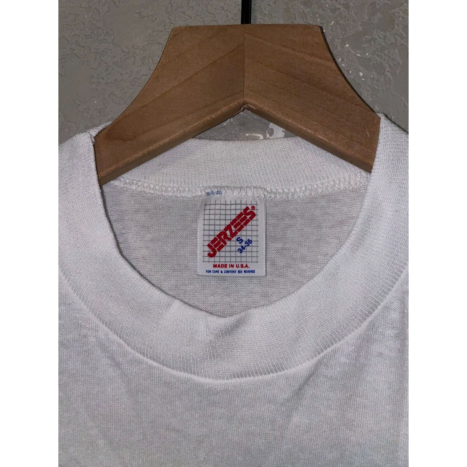 Jerzees Vintage Las Vegas Shirt Blue Casino Nevada White S Tee Size US S / EU 44-46 / 1 - 9 Thumbnail
