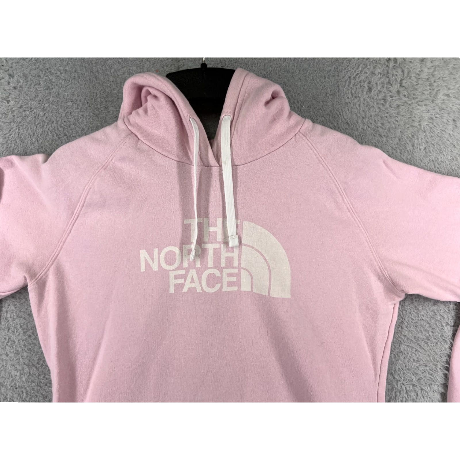 The North Face VINTAGE The North Face Sweater Shirt Womens M Pink Pullover Jersey Cotton Blend Logo 90s Theme Womens Size M / US 6-8 / IT 42-44 - 7 Thumbnail