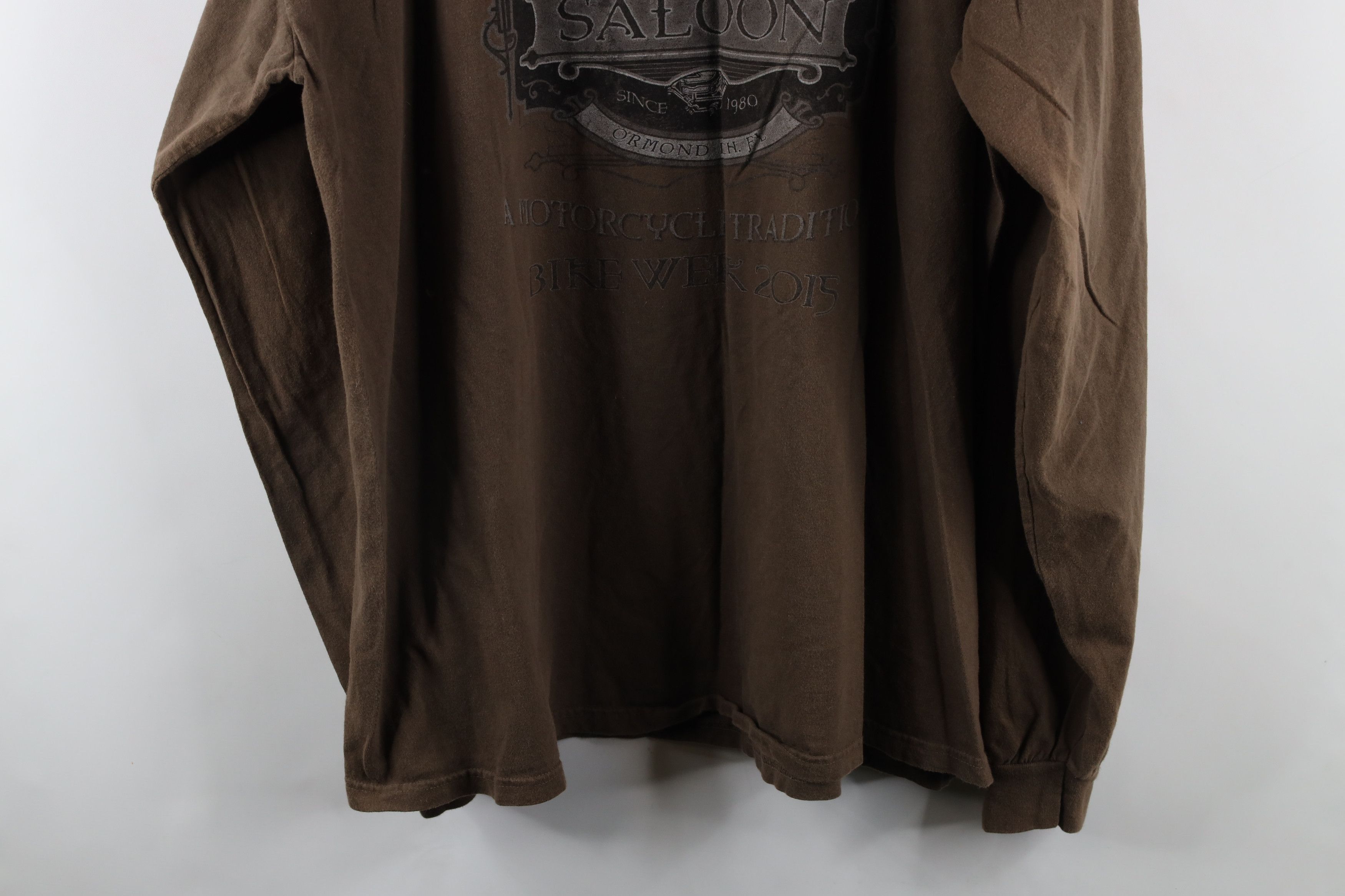 Vintage Vintage Out Iron Horse Saloon Florida Long Sleeve T-Shirt Size US XXL / EU 58 / 5 - 9 Thumbnail