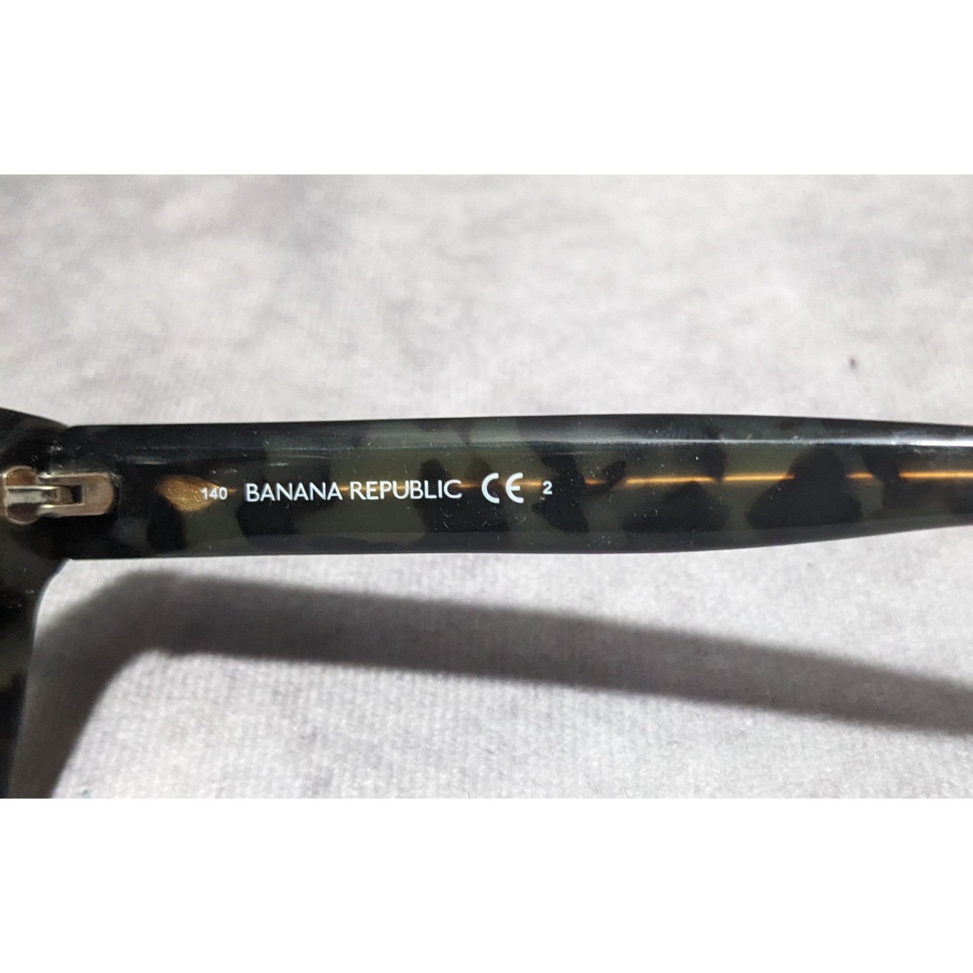 Banana Republic Banana Republic Black And Tortoise Margeaux Sunglasses Size ONE SIZE - 5 Thumbnail