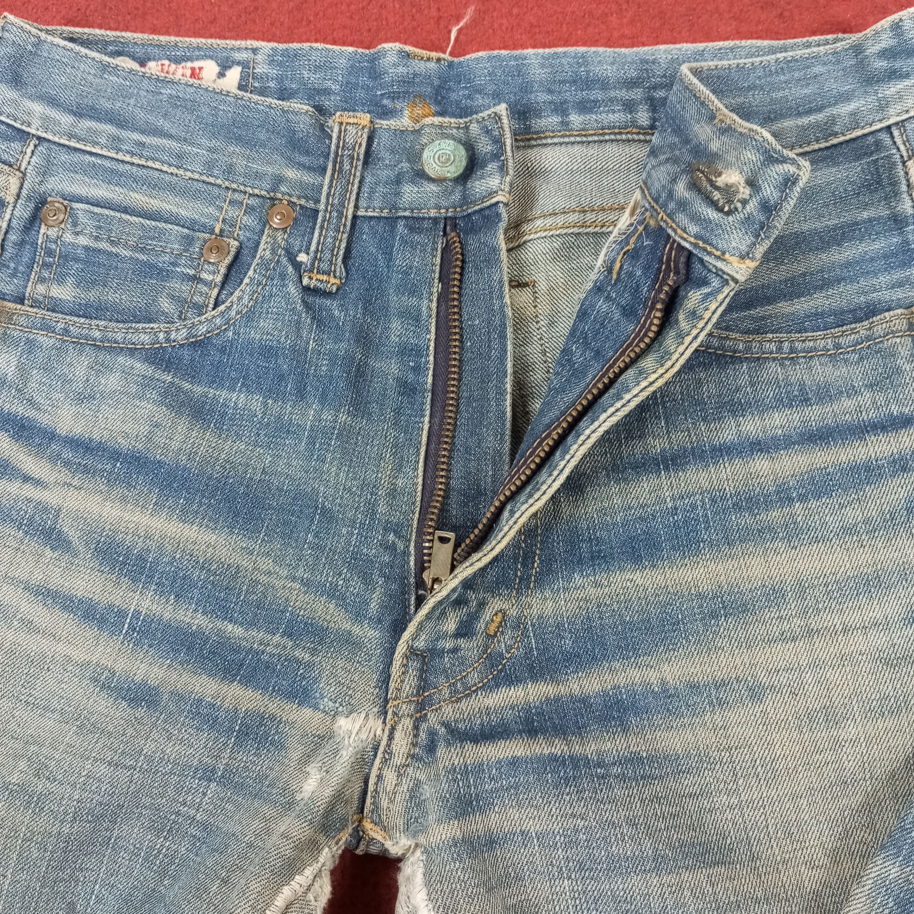 Edwin × Vintage Edwin Western Finest Blue Jeans Streetwear Style Size US 26 / EU 42 - 12 Thumbnail