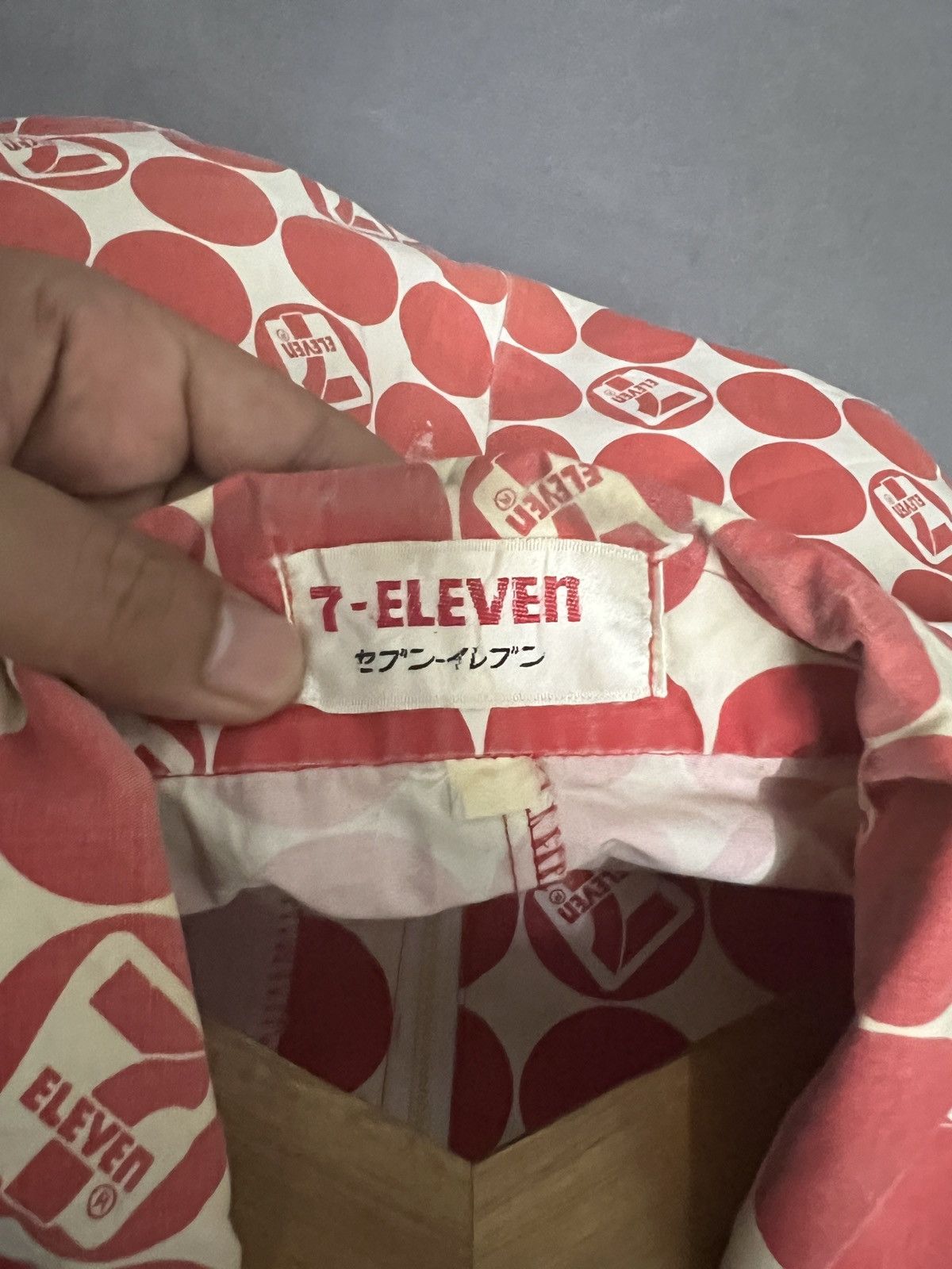 Vintage 285. Vintage 1980 Enployee 7eleven uniforn Size US L / EU 52-54 / 3 - 3 Thumbnail