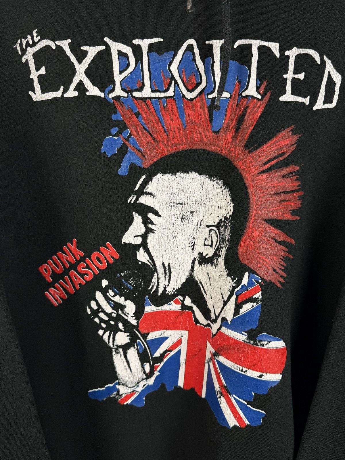 Band Tees Vintage The Exploited Punk Invasion Hardcore Band Hoodie L Size US L / EU 52-54 / 3 - 2 Thumbnail