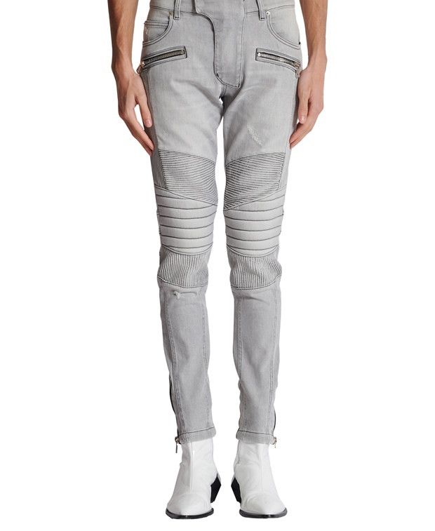 Balmain Straight leg jeans Size US 40 / EU 56 - 1 Thumbnail