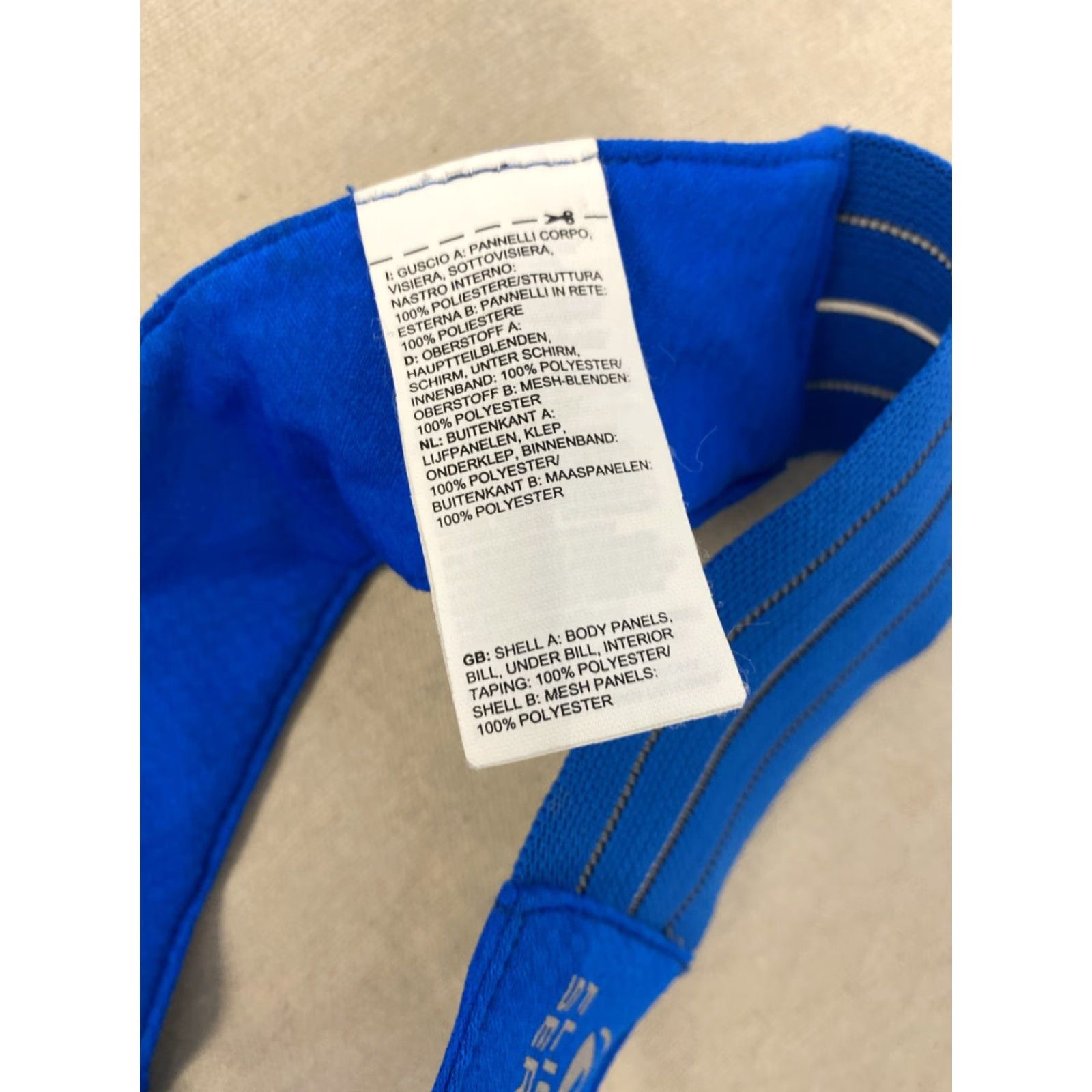 The North Face The North Face Visor Cap Men Adult Blue Adjustable Strap Flashdry Hiking /598 Size ONE SIZE - 6 Thumbnail