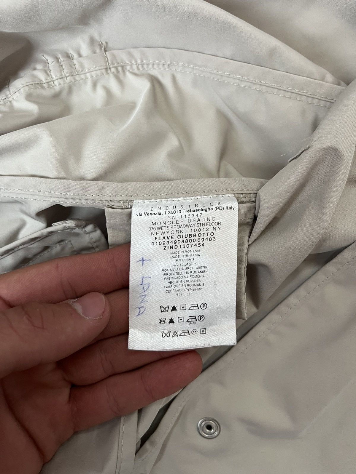 Designer × Moncler double-breasted trench coat moncler streetwear old money Size M / US 6-8 / IT 42-44 - 7 Thumbnail
