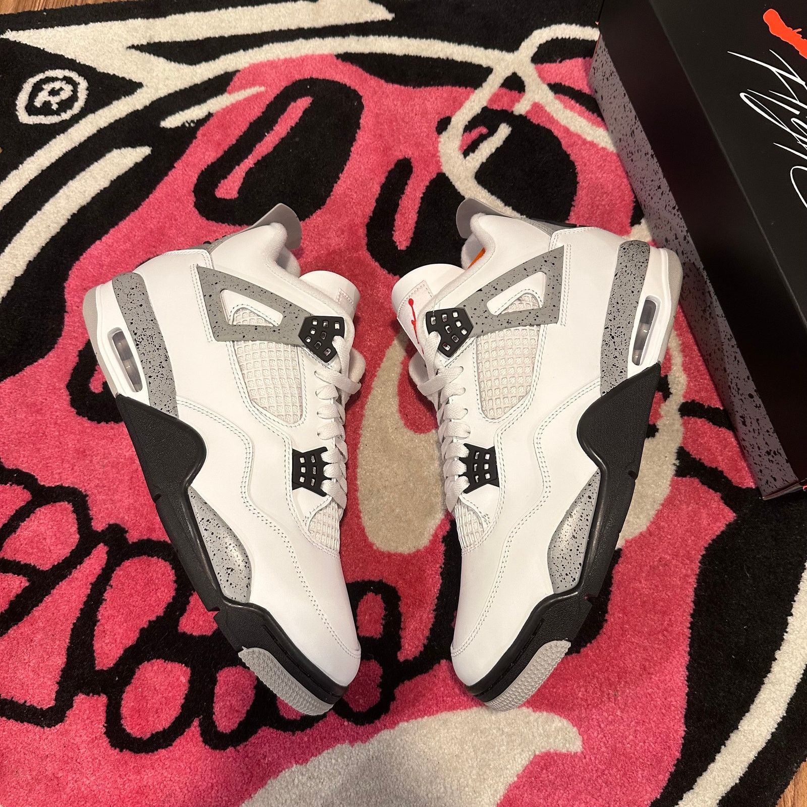 Jordan Brand Jordan 4 Retro White Cement (2025) - Size 11 - Brand New Size US 11 / EU 44 - 3 Thumbnail