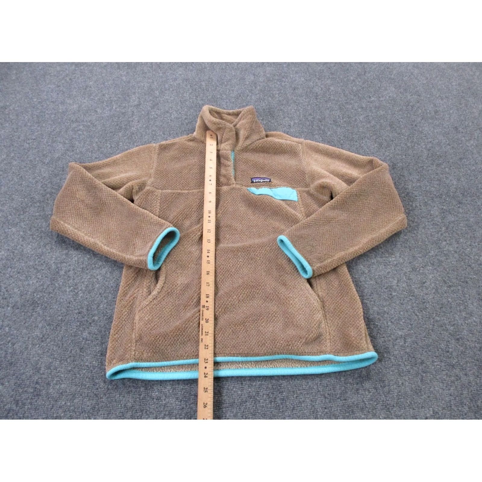 Patagonia Patagonia Jacket Women M Brown Snap Fleece Polartec Thermal Windproof Logo Casual Outdoor 80s? Size M / US 6-8 / IT 42-44 - 3 Thumbnail