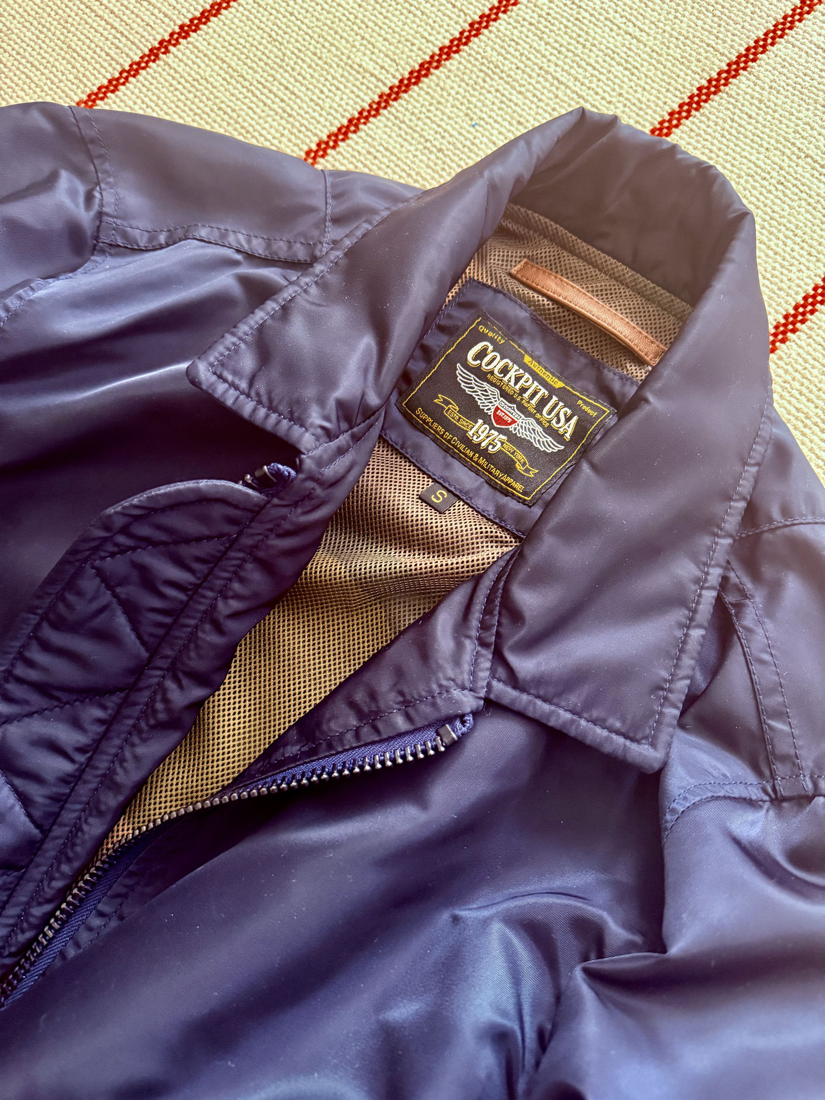 Cockpit USA M-86© Flight Bomber Jacket Size US S / EU 44-46 / 1 - 2 Thumbnail