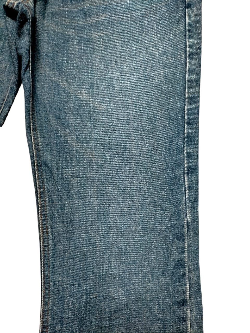 Japanese Brand Flare Jeans Bobson chesking Boot cut Denim Size US 31 - 8 Thumbnail