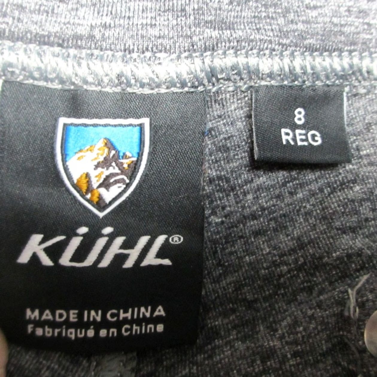 Vintage Kuhl Pants Womens 8 Mova Stretch Cargo Heather Gray Drawstring Casual 30X29.5 Size 30" / US 8 / IT 44 - 4 Thumbnail