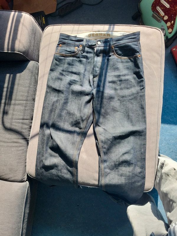 DENHAM Dagger selvedge japanese denim Size US 32 / EU 48 - 4 Thumbnail