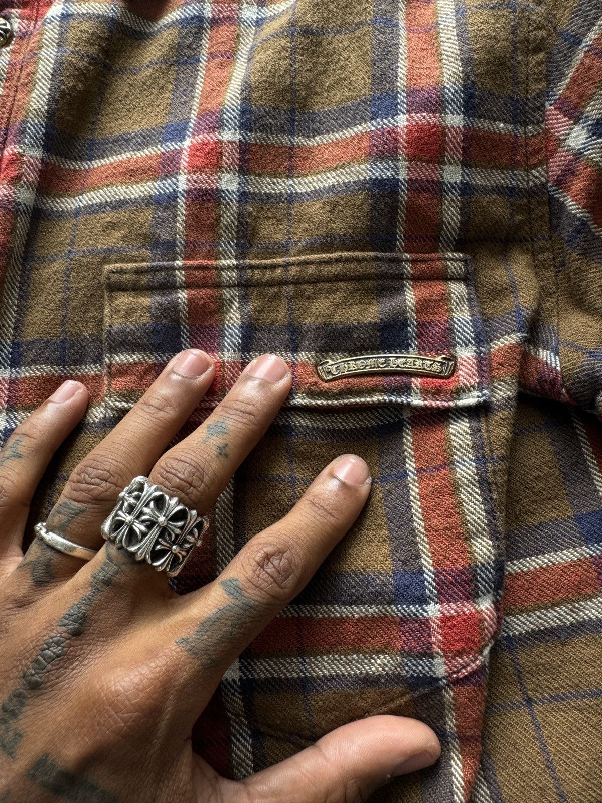 Chrome Hearts Chrome Hearts Flannel Size US L / EU 52-54 / 3 - 2 Thumbnail
