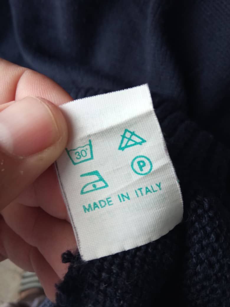 Boneville Vintage 80s Boneville by Massimo Osti Archive Wool Sweater Size US L / EU 52-54 / 3 - 6 Thumbnail