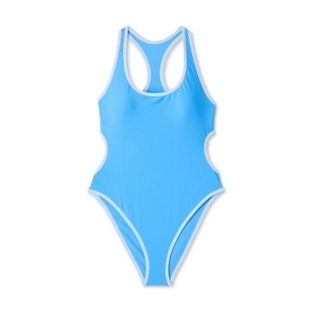 Designer Women’s racer back one piece swimsuit Size ONE SIZE - 2 Thumbnail