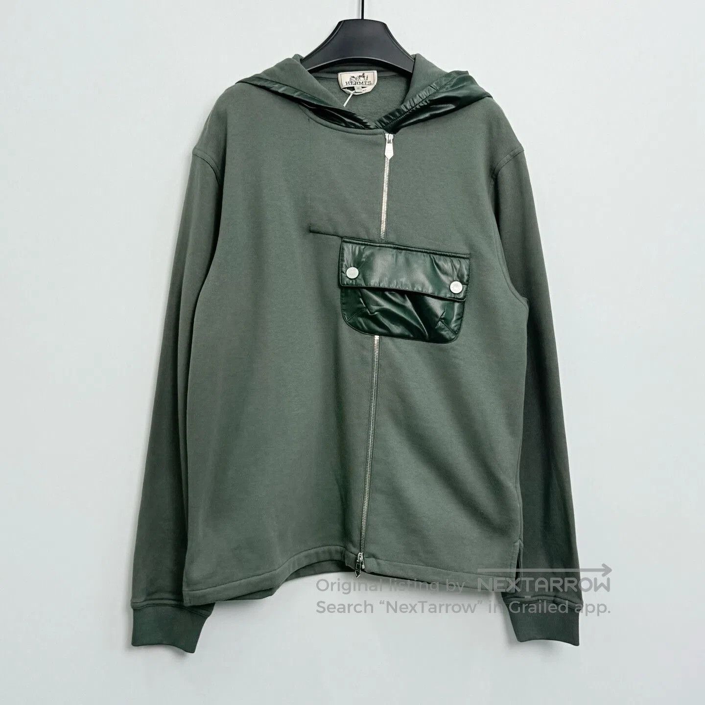 Hermes HERMES Pocket Hooded Long. Size US M / EU 48-50 / 2 - 1 Thumbnail