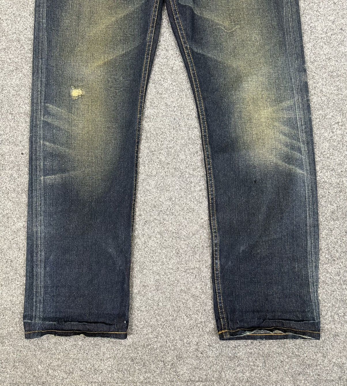 Levi's × Vintage Levi’s- Vintage 501 Buckley Back Indigo Big E Selvedge Jeans Size US 32 / EU 48 - 3 Thumbnail