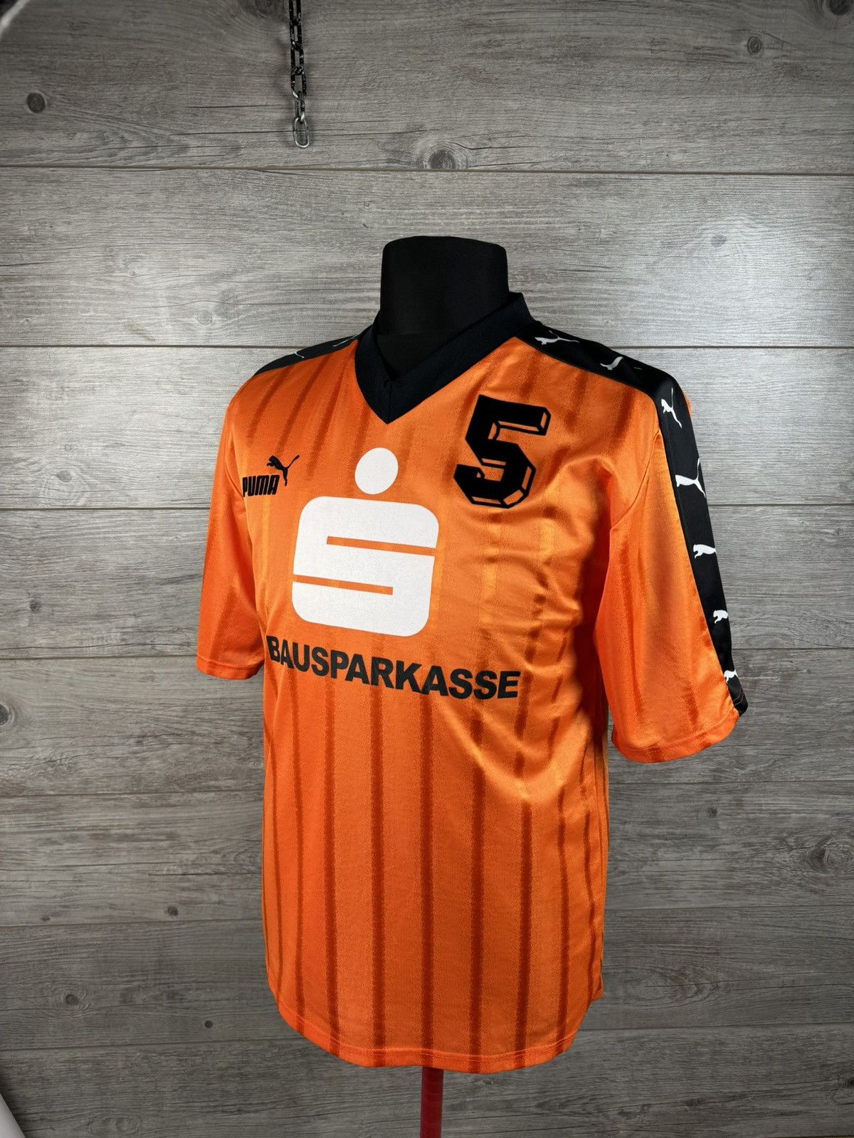 Puma × Vintage PUMA SBAUSPARKASSE JERSEY RARE VINTAGE 🇯🇪 SIZE M - L Size US M / EU 48-50 / 2 - 2 Thumbnail