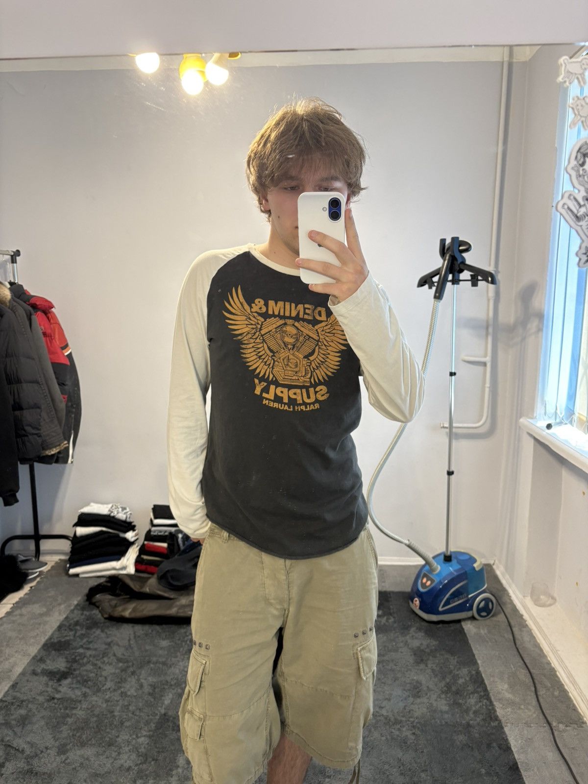 Denim & Supply Ralph Lauren Vintage Denim & Supply Polo Ralph Lauren Longsleeve Size US M / EU 48-50 / 2 - 2 Thumbnail
