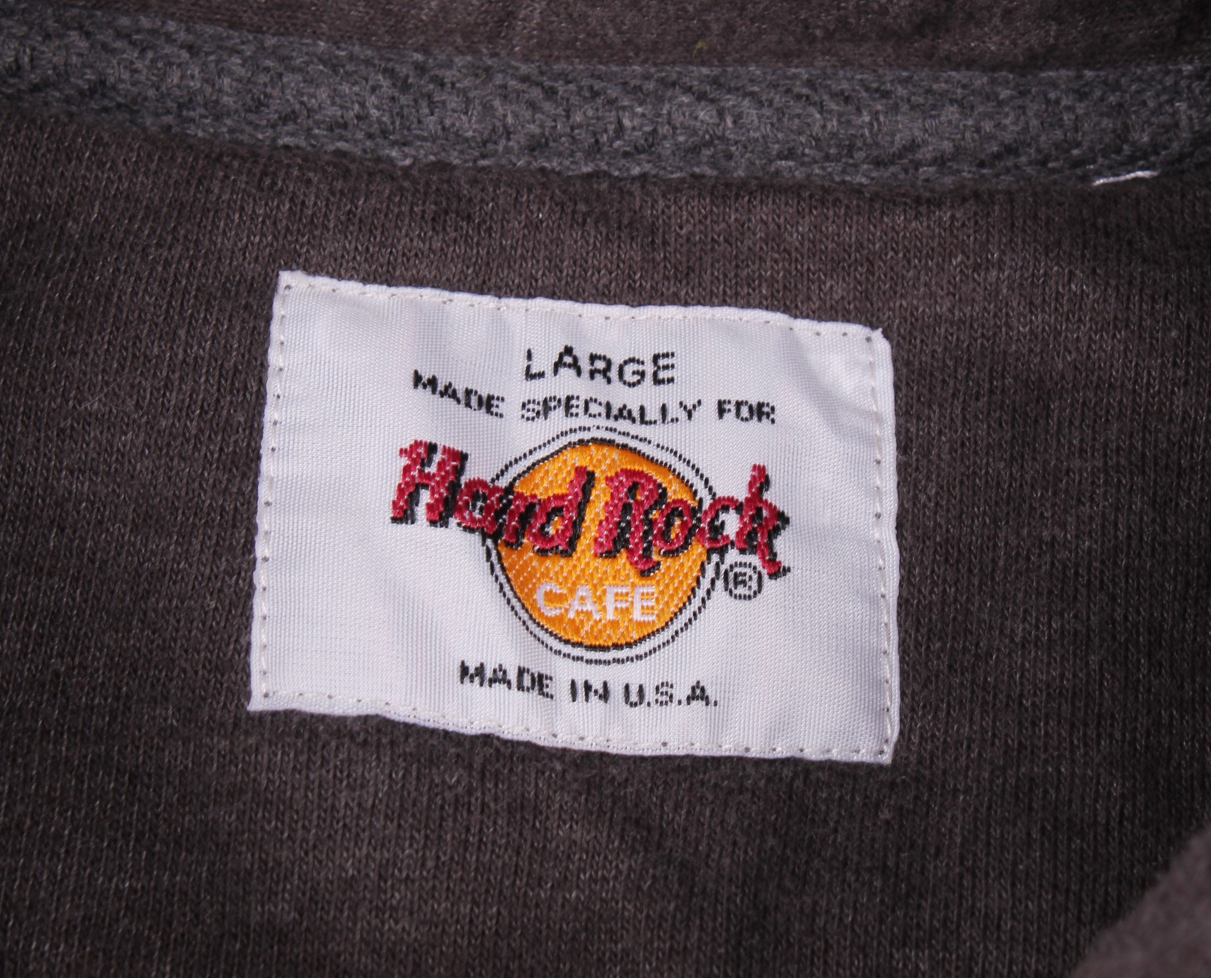 Hard Rock Cafe Vintage Hard Rock Cafe Los Angeles Faded Sweatshirt Jumper Size US L / EU 52-54 / 3 - 5 Thumbnail
