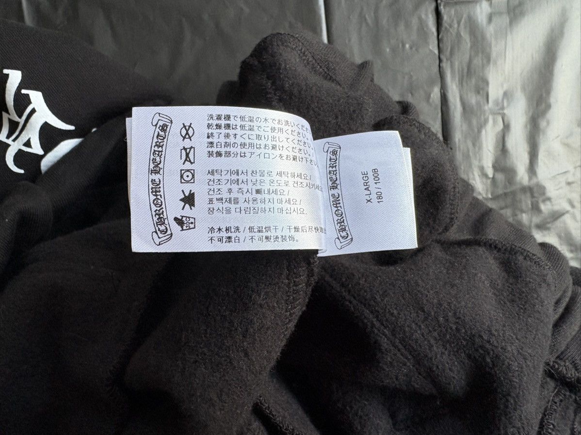 Chrome Hearts CHROME HEARTS LOGO SWEATPANT Size US 38 / EU 54 - 8 Thumbnail