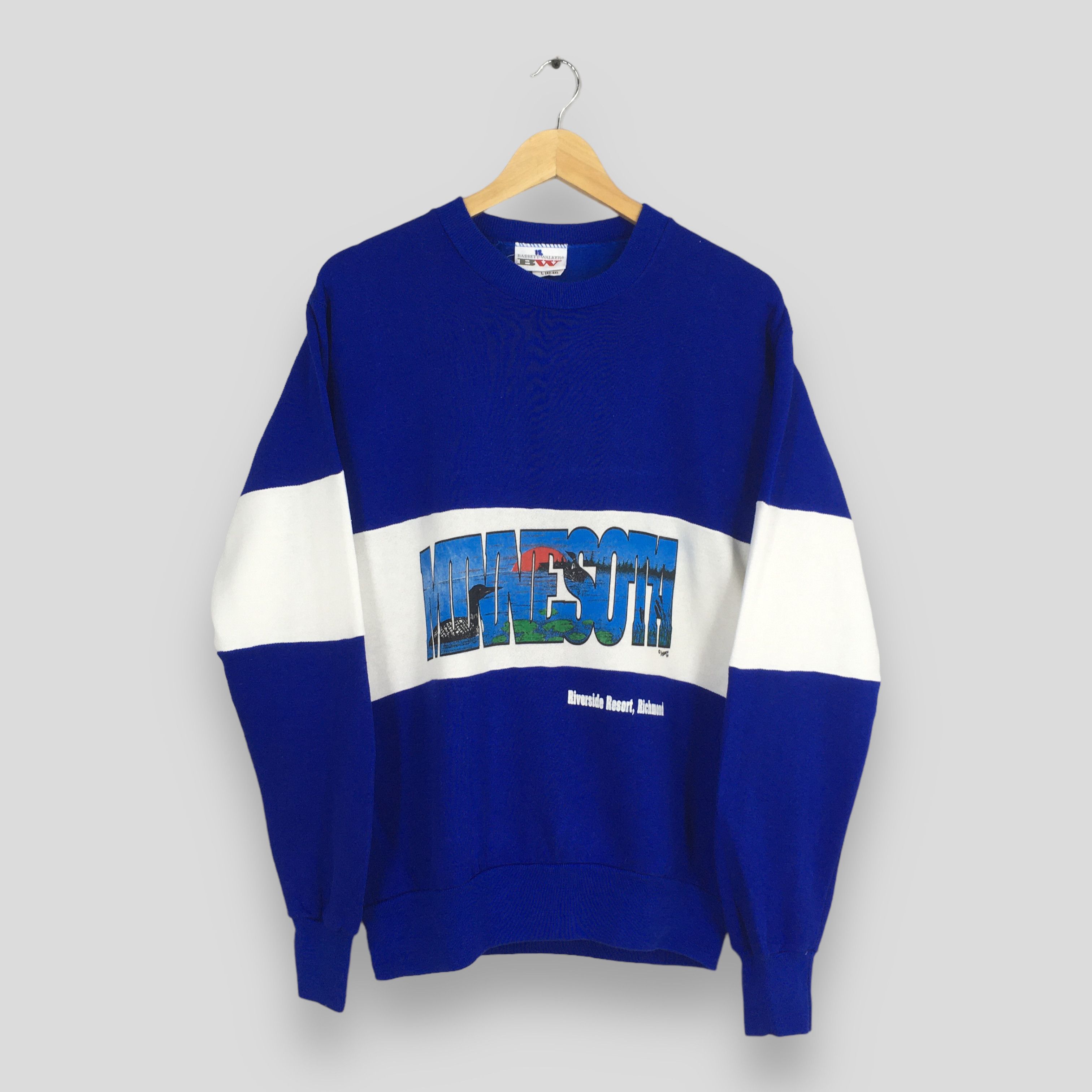 Vintage Vintage Minnesota Riverside Resort Sweatshirt Large Size US L / EU 52-54 / 3 - 1 Thumbnail