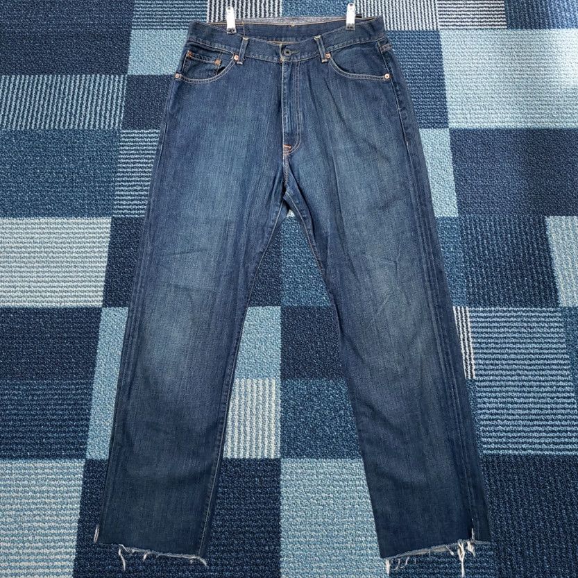 Ralph Lauren Ralph Lauren Polo Jeans Co Mens Jeans 34x31 Dark Wash Denim Straight Zip Fly 5-Pocket Blue Regular Mens Size US S / EU 44-46 / 1 - 1 Thumbnail