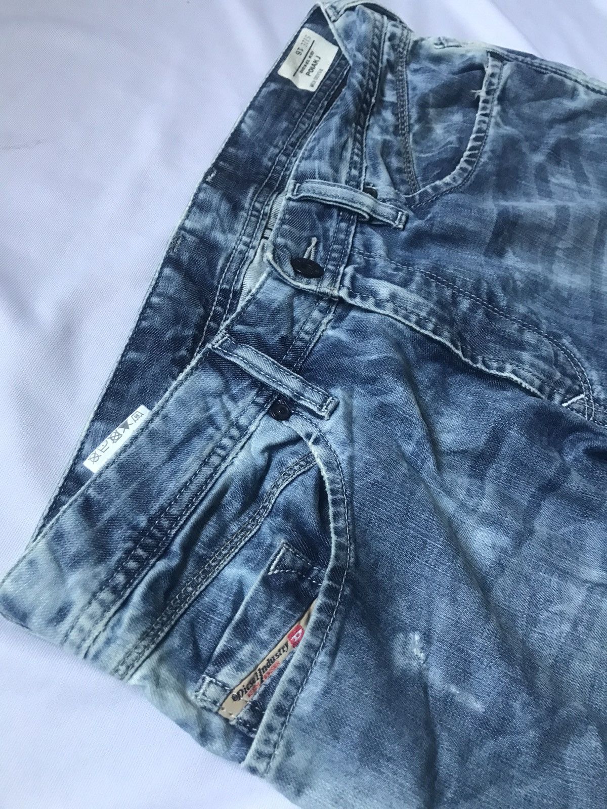 Diesel 🔸DIESEL - Diesel Kid POIAK J Stonewashed Denim Jeans🔸 Size US 31 - 5 Thumbnail