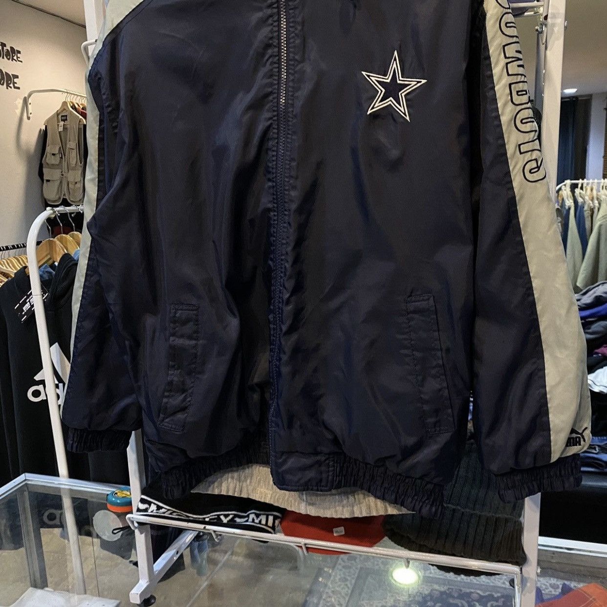 NFL × Puma × Vintage Vintage Puma NFL Dallas Cowboys Reversible Jacket Hoodies Size US L / EU 52-54 / 3 - 6 Thumbnail