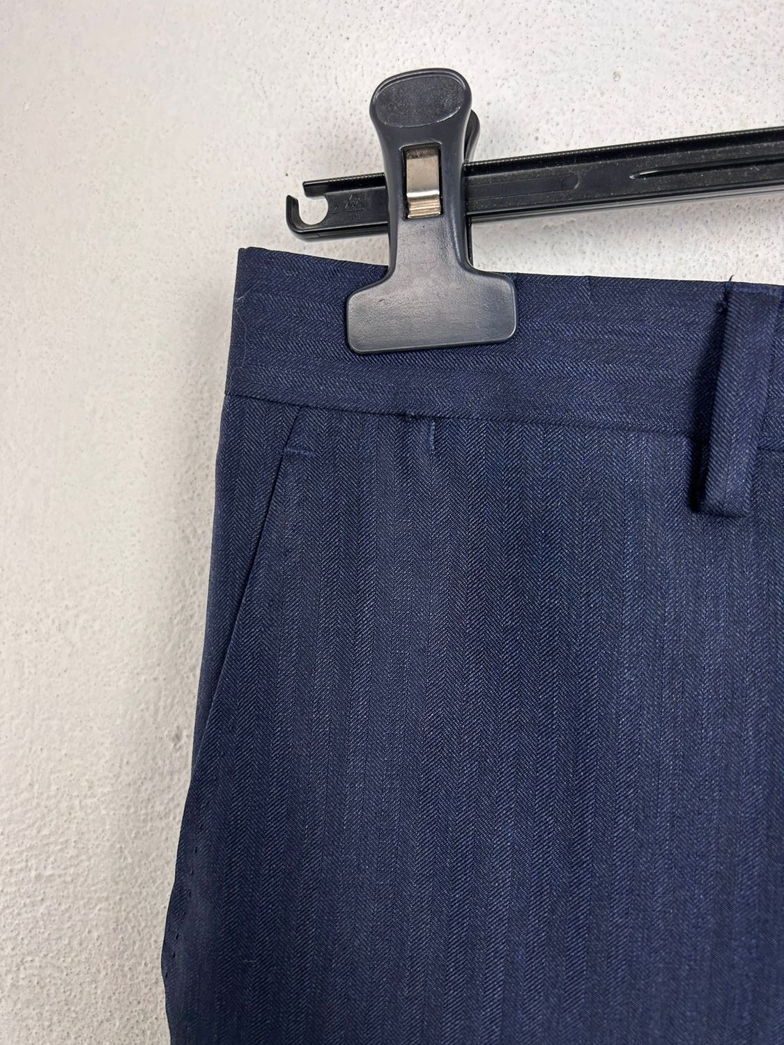 Balmain 90s Vintage Pierre Balmain Casual Tailoring Trousers Pants Size 50S - 4 Thumbnail
