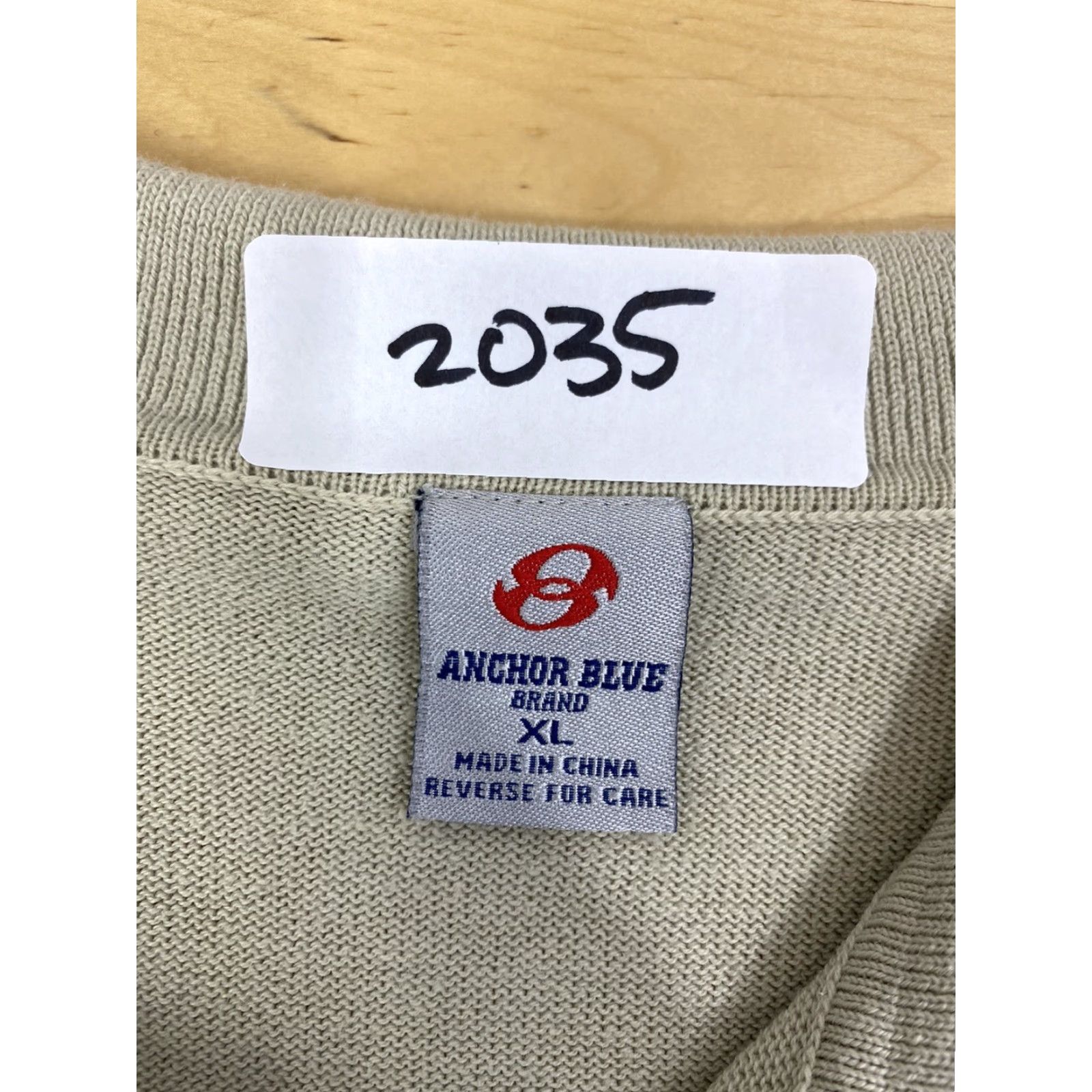 Anchor Blue VINTAGE Anchor Blue Polo Shirt Men XL Brown Short Sleeve Collared Size US XL / EU 56 / 4 - 5 Thumbnail